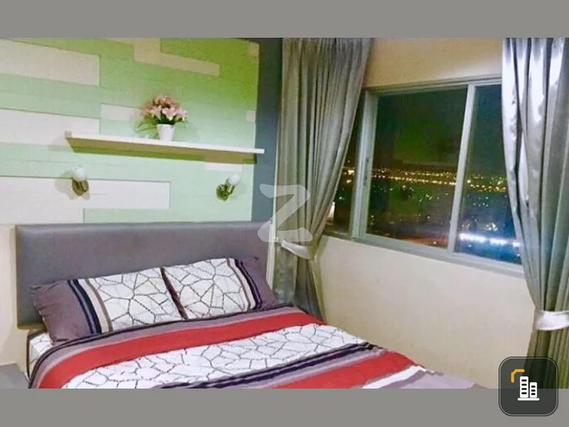 Condo for sale Lumpini Mega City Bangna, corner room, east side, very beautiful view, unblocked view.