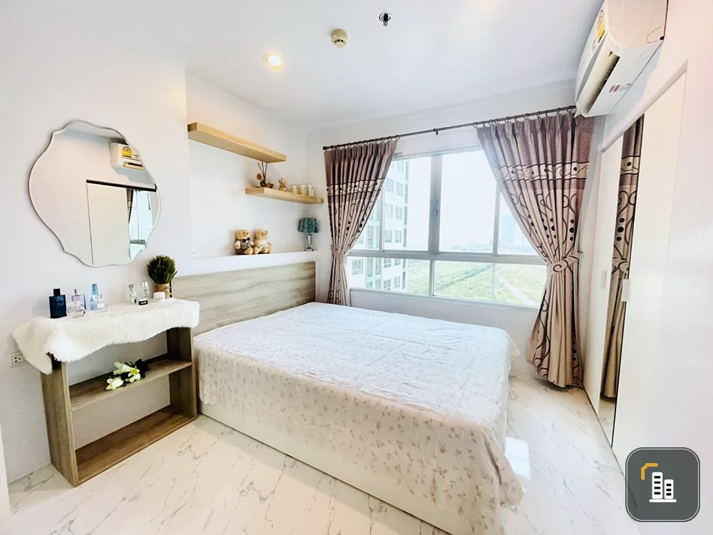 Condo for rent / sale, Lumpini Mega City Bangna, furniture + appliances, cool breeze, book now!