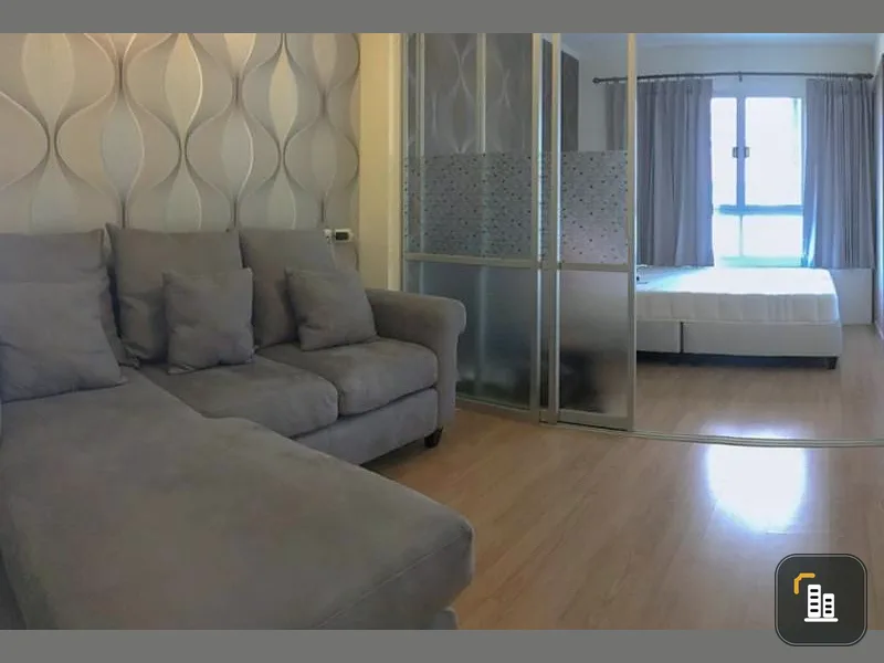 Condo for sale at Lumpini Mega City Bangna, well decorated, furniture and appliances, do not miss !!