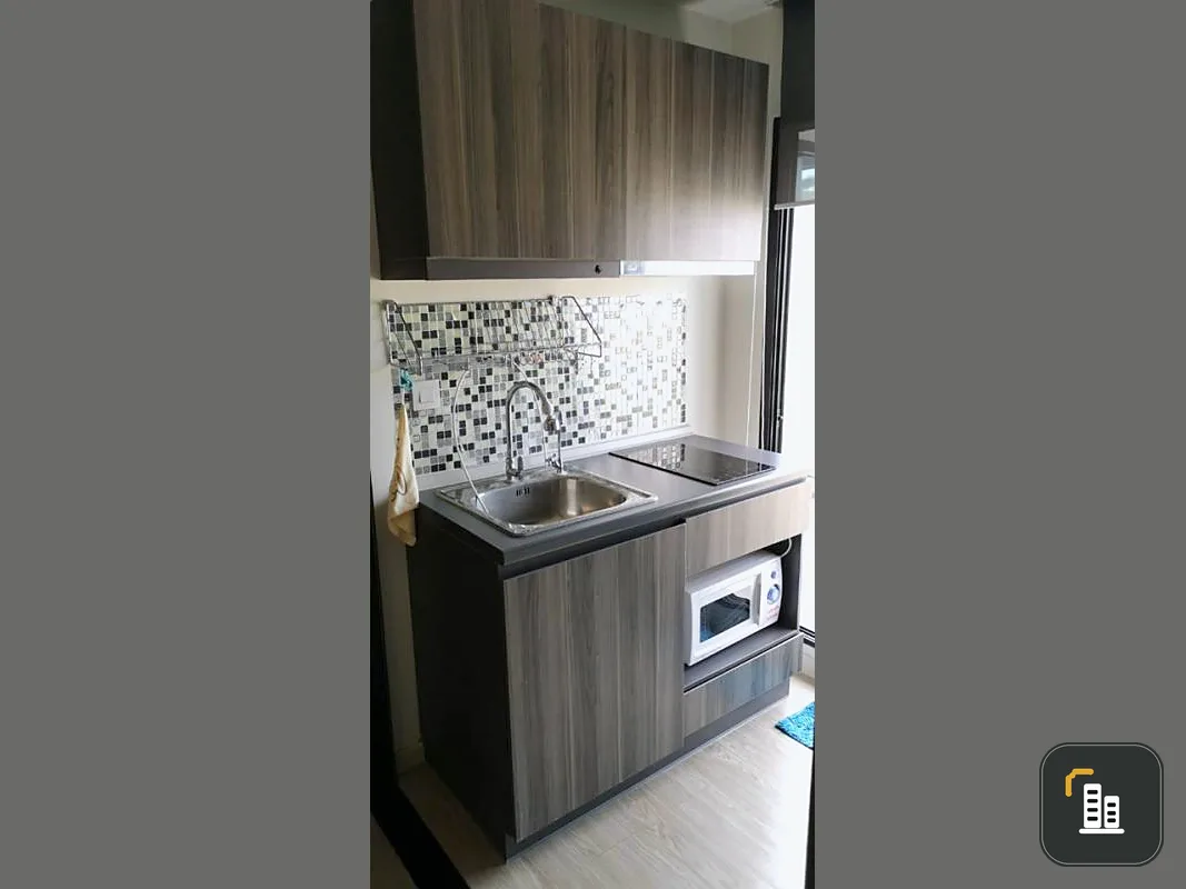 For sale and rent: Condo Villa Lasalle, 1 bedroom, 1 bathroom, 7th floor, built-in room, fully furnished, good view, ready to move in. Chill out like