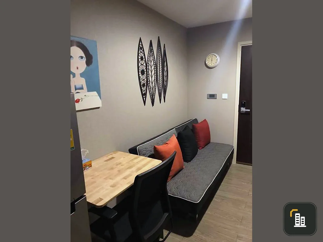 Urgent sale, Condo Villa Lasalle, 1 bedroom, 1 bath, beautiful room, fully furnished. The price is cheap. Babi needs this room.