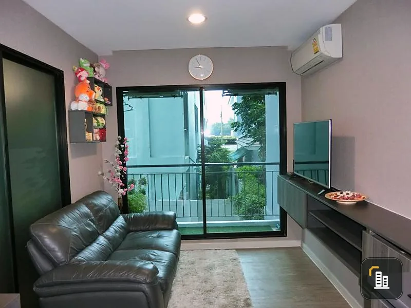 Condo for sale, Villa Lasalle, 1 bedroom, 1 bathroom, very beautiful room, new built-in Fully furnished This room is cheap.