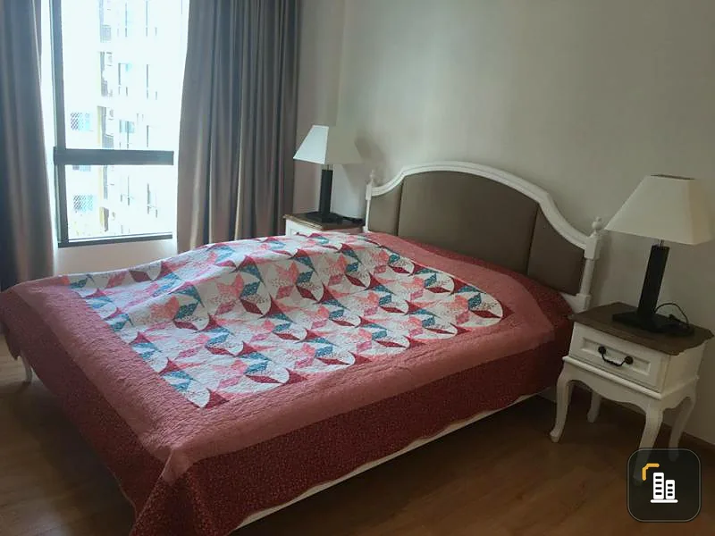 Condo for rent, Supalai City Resort, Bearing station, spacious room, not uncomfortable, beautiful furniture, easy to travel, do not hesitate.