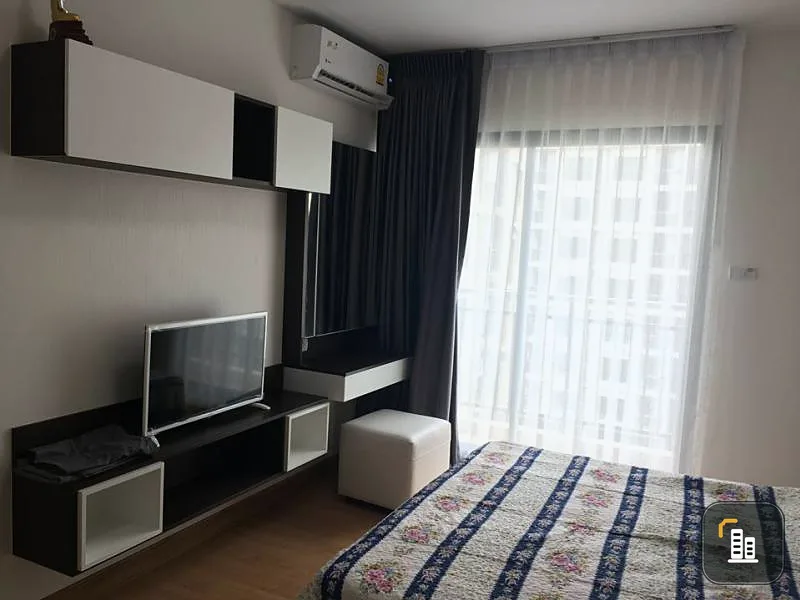 Condo for rent, Supalai City Resort, Bearing Station, large room, suitable for families Fully furnished, near BTS. Book now.