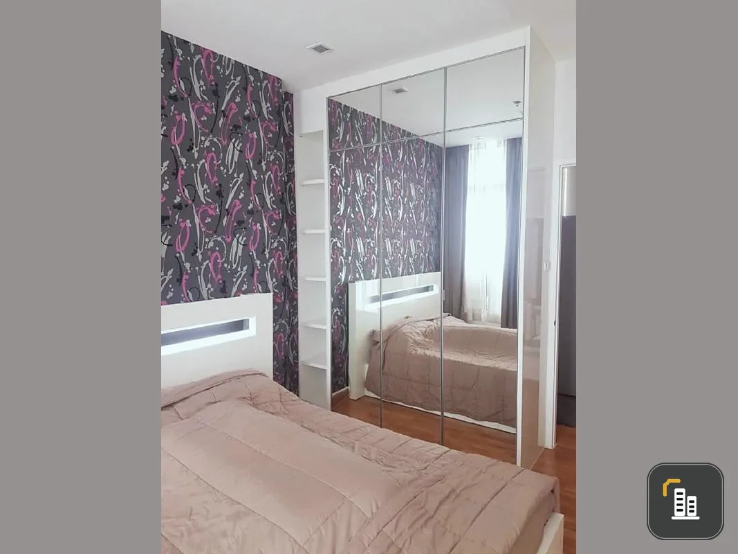 Urgent for rent !! Condo The Coast Bangkok Sukhumvit Bangna, city view, next to BTS Bangna, ready to move in Convenient transportation, don't miss it !!