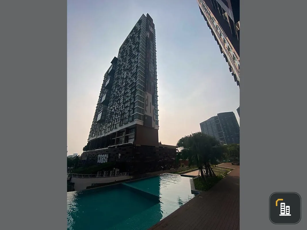 sell!! Condo The Coast Bangkok Sukhumvit Bangna 2 bedrooms 2 bathrooms, fully furnished, good location, book now !!
