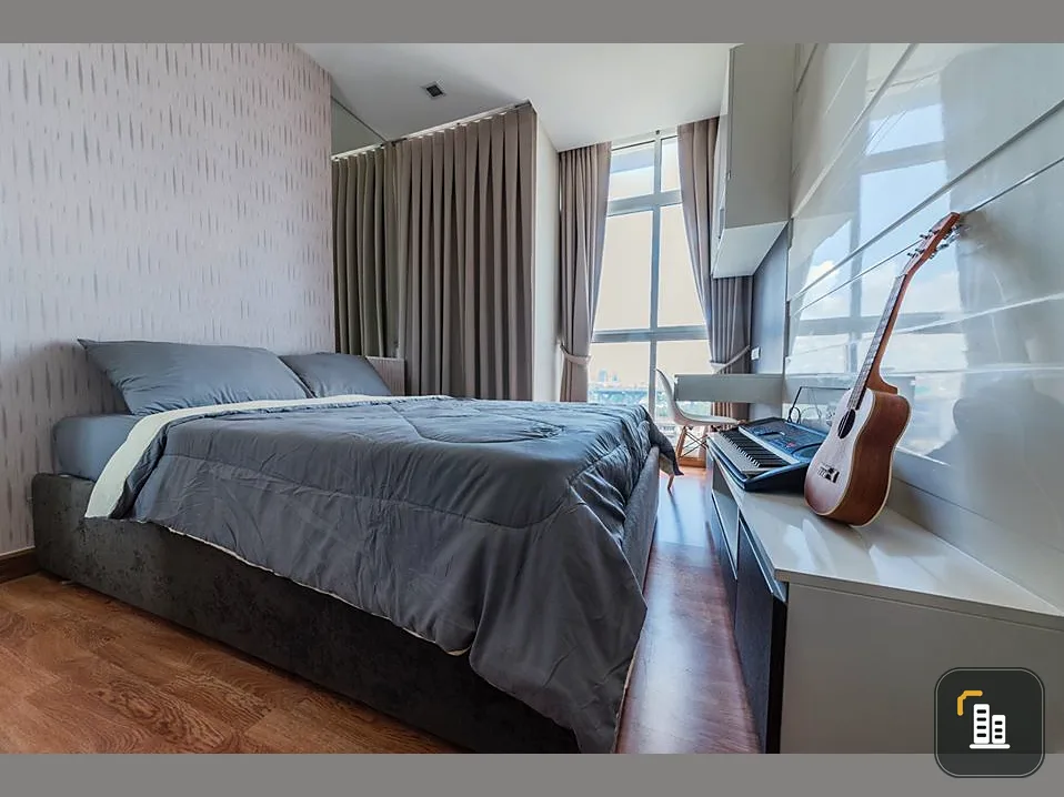Urgent sale !! Condo The Coast Bangkok Sukhumvit Bangna, beautiful room, beautiful view, do not miss !!