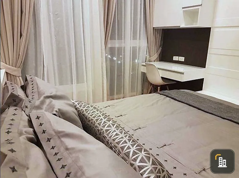 Urgent for rent !! Condo The Coast Bangkok Sukhumvit Bangna, beautiful room, fully furnished, book now !!