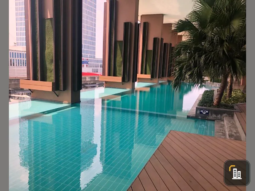 Urgent sale !! Condo The Coast Bangkok Sukhumvit Bangna, 8th floor, fully furnished, good location, convenient transportation, book now !!