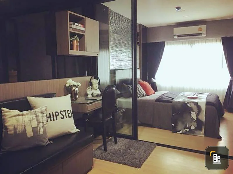 Urgent sale !! Via 7 Condo Bangna by Apasiri, fully furnished, ready to move in, can't miss it !!