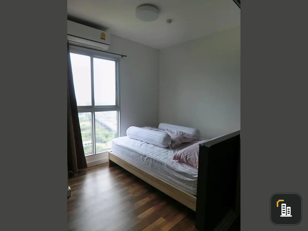 Condo for rent, a space with Bangna, beautiful room, good view, come quickly and reserve.