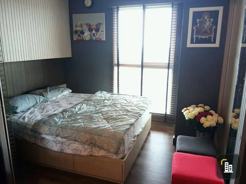 Condo for sale A Space Me Bangna, beautiful room, beautiful decoration, fully furnished, hurry