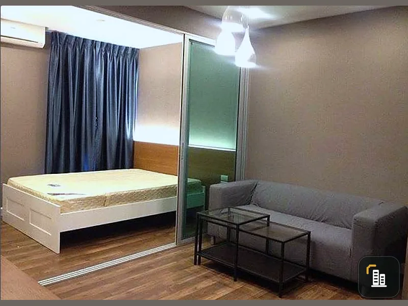 Condo for rent, a space me Bangna, next to Mega Bangna, high floor, beautiful view, ready to move in.