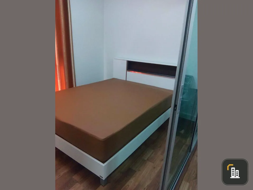 Urgent sale, a space condo with Bangna, beautiful room, full furniture, very good location, close to department stores and expressway Hurry and take over