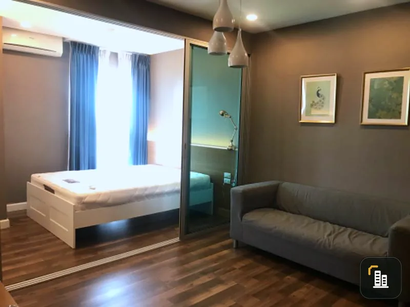 Urgent for rent !! Condo a space me bangna, beautiful built-in room, furniture and appliances, do not miss !!