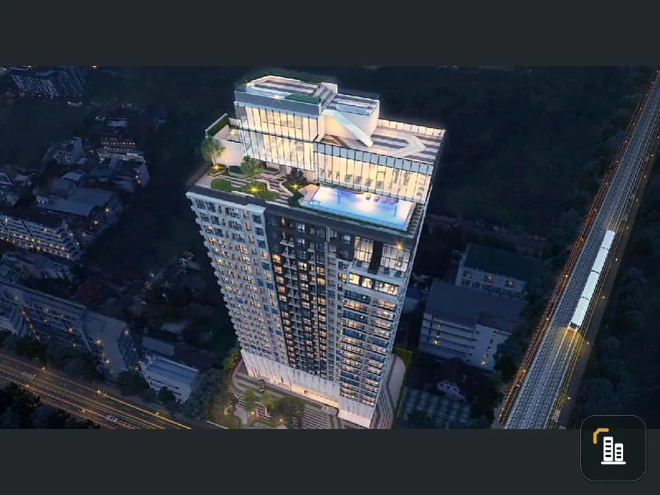 Condo sales down Knightsbridge Collage Sukhumvit 107, beautiful view, high building, 2 bedrooms, 2 bathrooms, book now !!!