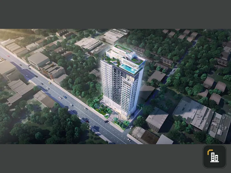 Condo sales down Knightsbridge Collage Sukhumvit 107 Good Feng Shui, the most beautiful position Chao Phraya River view, book now !!!