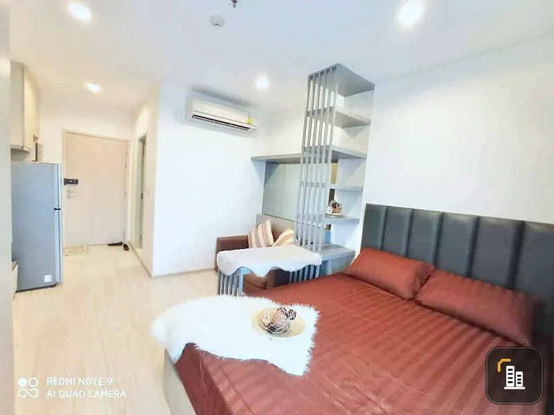 express!! Condo for rent, Ideo Mobi Sukhumvit Eastgate, high floor, beautiful view, good location, convenient transportation, ready to move in!