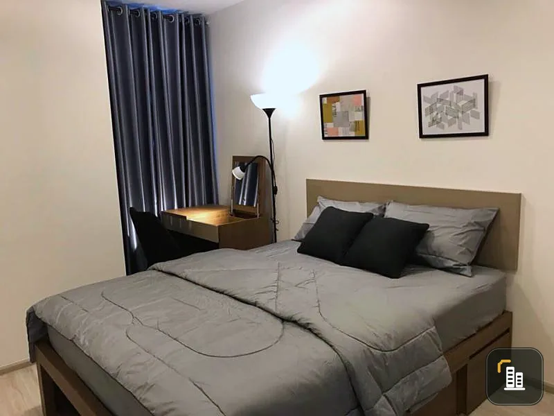 Condo for rent, Ideo Mobi Sukhumvit Eastgate, beautiful room, lots of furniture, convenient transportation, close to BTS, near the expressway, urgent booking
