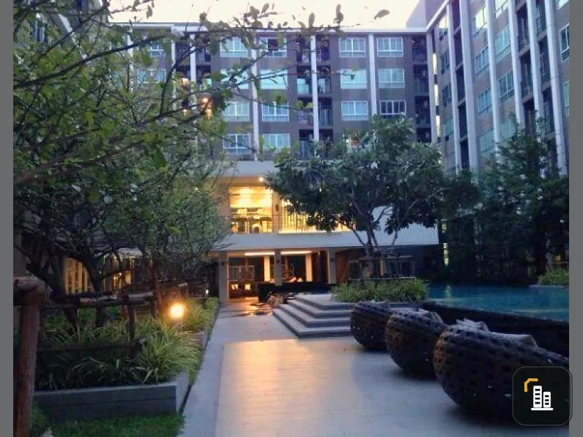 Urgent sale, D Condo Sukhumvit 109, pool view, very inviting.