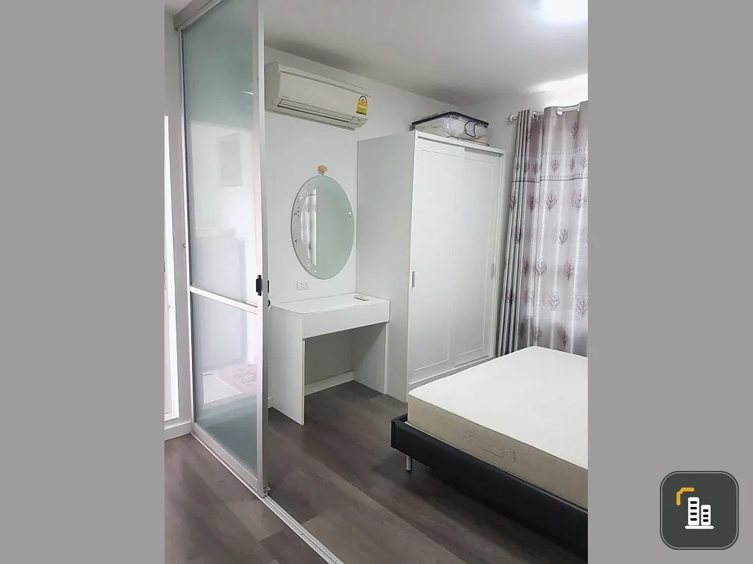 Sell with tenants. Urgent !!! Dcondo Campus resort Bangna, garden view, beautiful room, good location near Abac Bangna, do not miss !!!