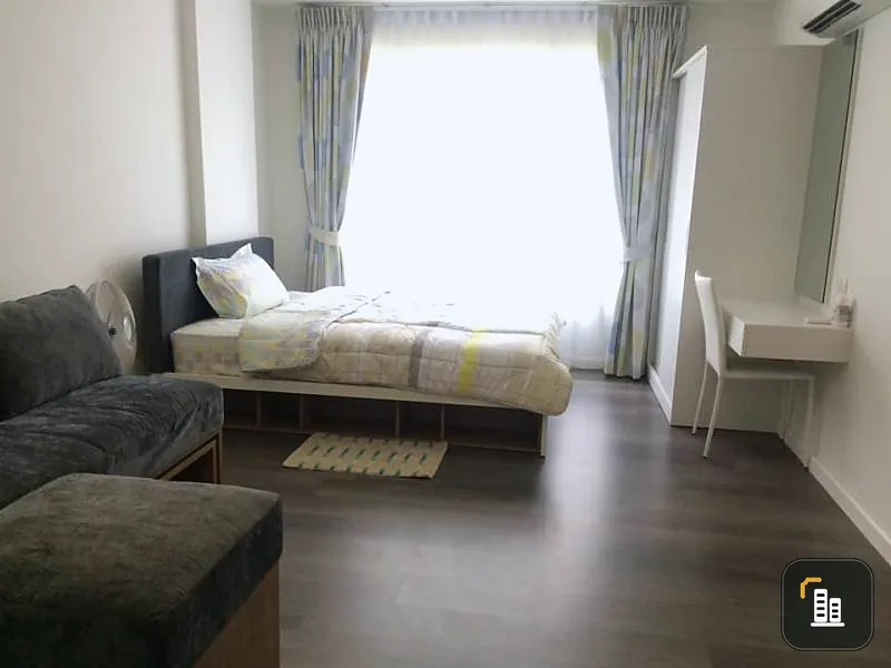 Sell D Condo Campus Resort Bangna, good location with furniture and appliances, don't miss !!