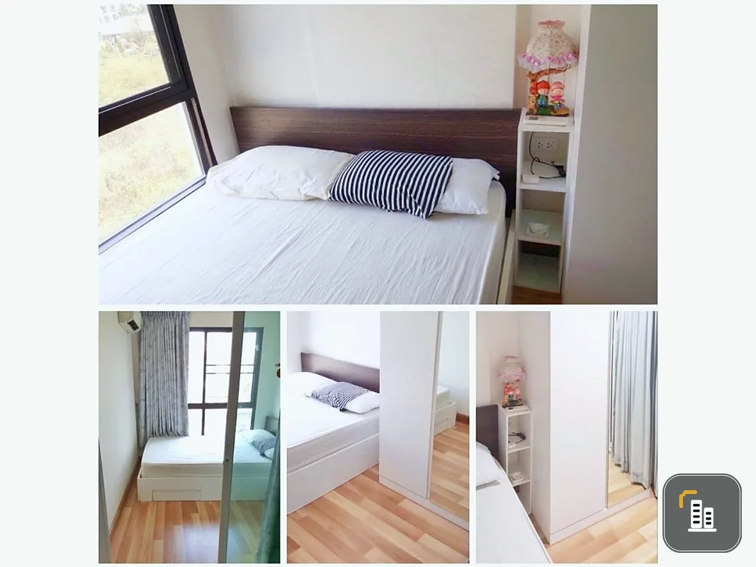 Quick sale !!! A Pool Condo Bangna, built-in furniture The facilities are complete, book now !!!