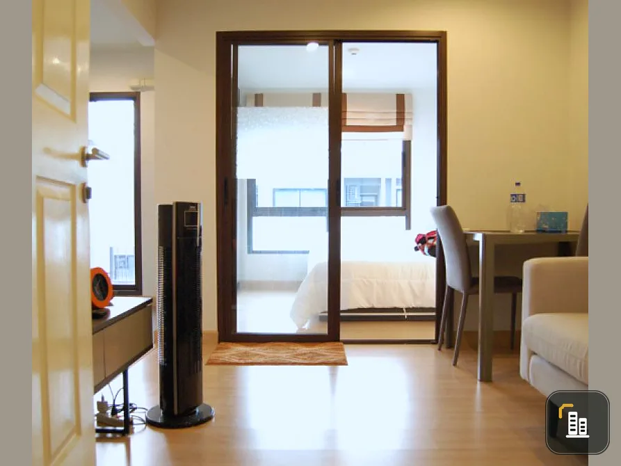 For sale, The Nice Mono Bangna, high floor, beautiful view, fully furnished.