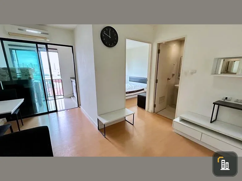 For sale, rent, ICondo Sukhumvit 105, clean room, lots of furniture, ready to move There is a washing machine.