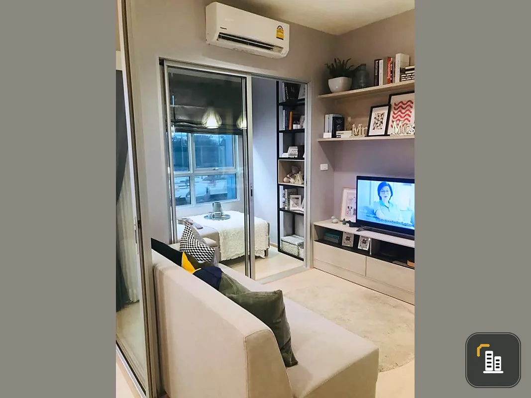 Condo for sale Niche Mono Sukhumvit - Pu Chao 1 room 35 sqm. Beautiful view, beautiful room, good price, urgent !!
