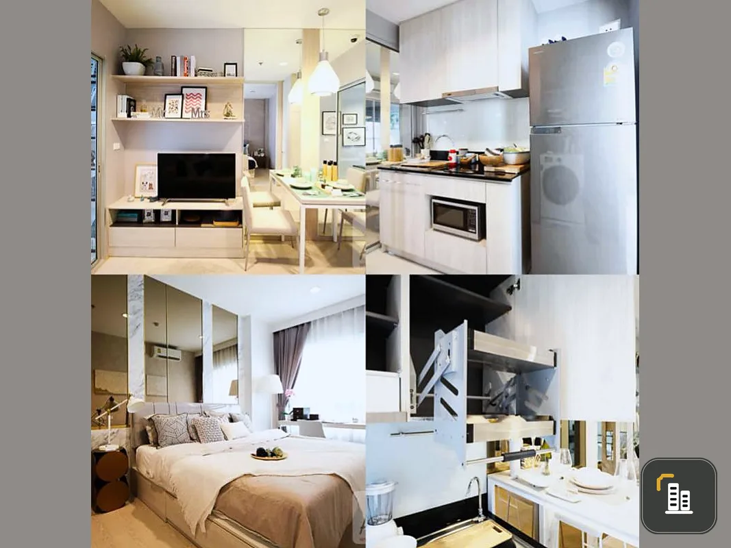 Condo for rent, Niche Mono Sukhumvit-Pu Chao, 10th floor, beautiful room, still available, book now