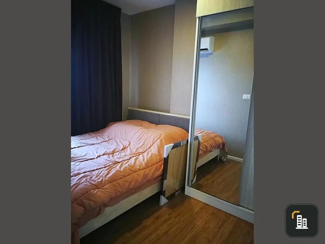 For rent, Notting Hill, Sukhumvit-Praksa, 8th floor, wallpapering the whole room near bts Praksa, hurry up