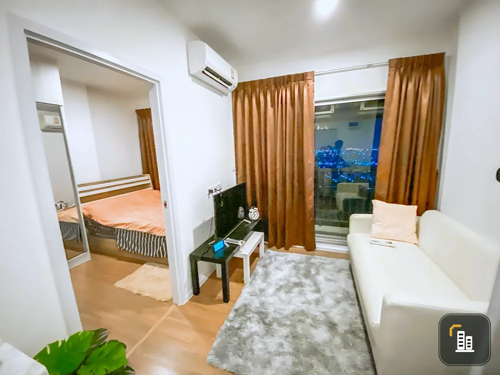 Condo for sale Notting Hill Sukhumvit-Phraeksa Fully furnished, has balcony, near BTS Phraeksa.