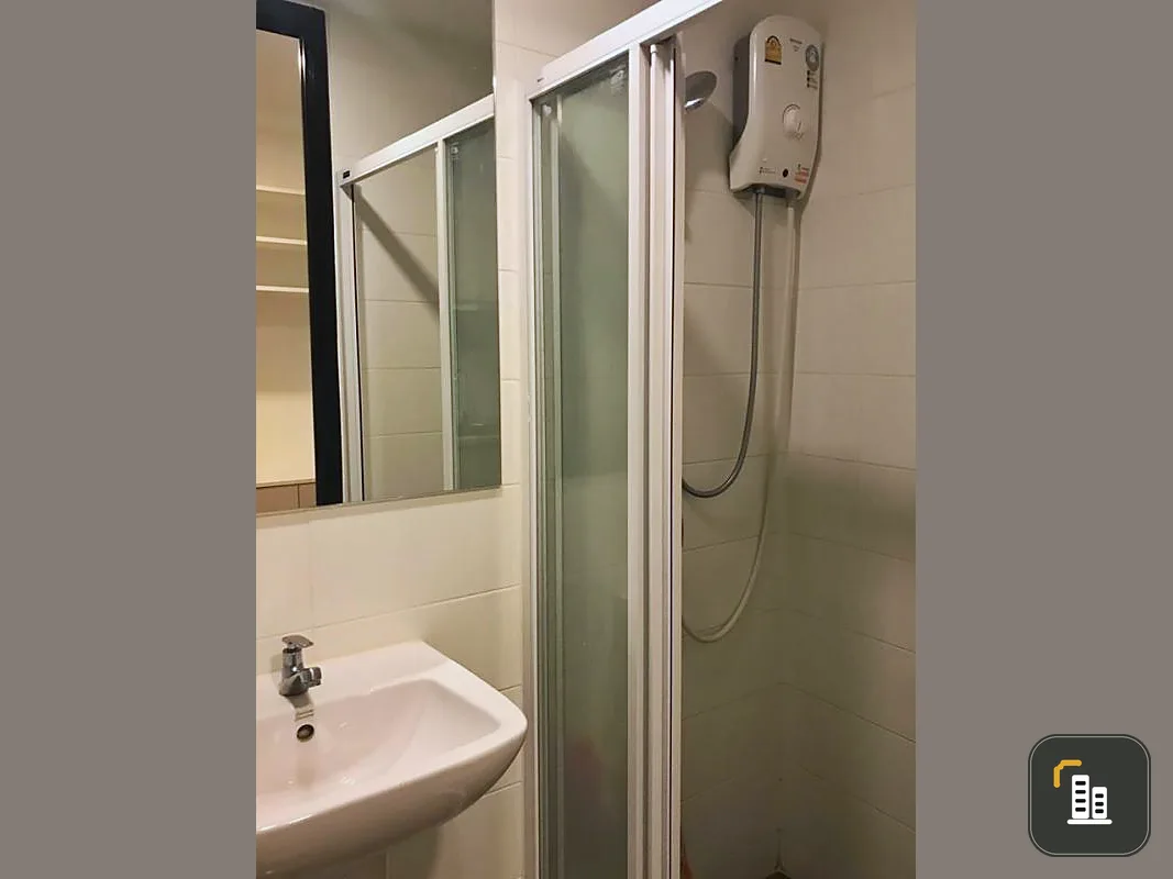 Sell Condo Pause Sukhumvit 115, size 22 sq m, 5th floor, near bts Pu Chao like this, must book.