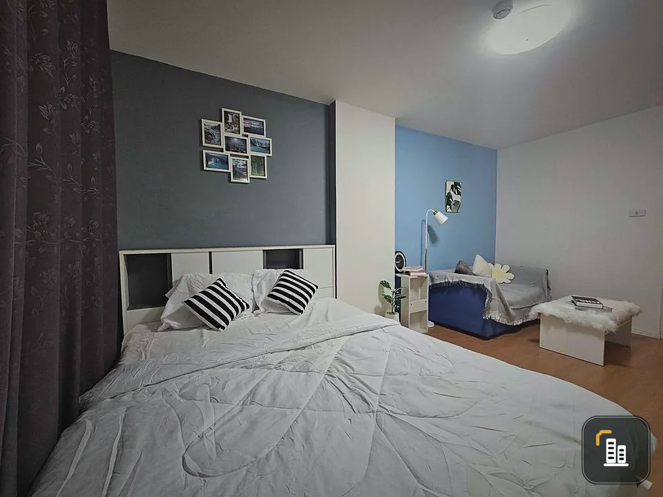 Condo for sale Lumpini Mix Thepharak - Srinakarin 1 Studio 1 water, beautiful room, fully furnished, cheap, urgent booking