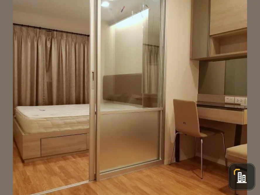 Condo for sale Lumpini Mix Thepharak - Srinakarin, 1 bedroom, 1 bath, built-in room, pool view, very beautiful room, miss it and will regret it.