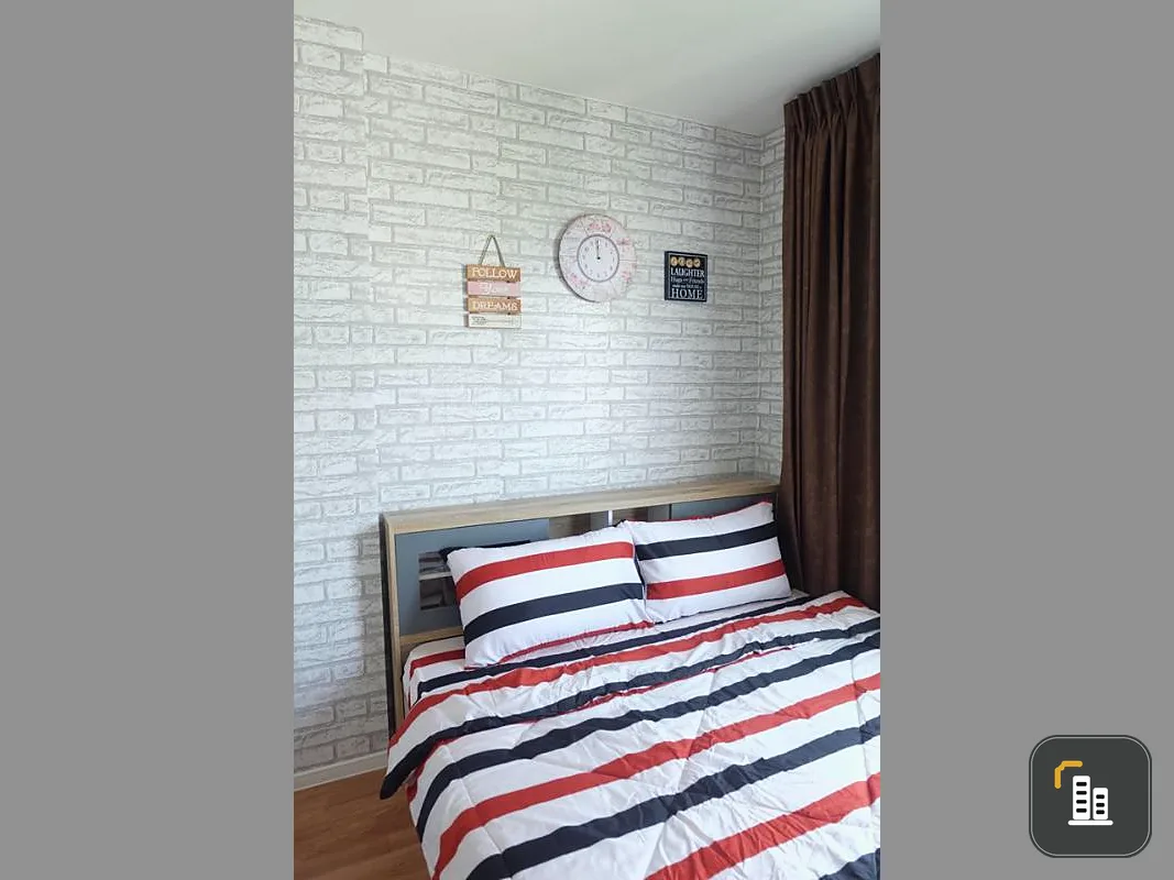 Condo for sale Lumpini Ville Sukhumvit 76-Bearing, 1 bedroom, 1 bath, beautifully decorated room, fully furnished, very cheap, do not miss.