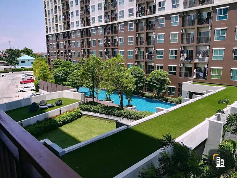 Urgent sale !! The Parkland Lite Sukhumvit-Paknam Condo, fully furnished, convenient transportation, great value, hurry !!
