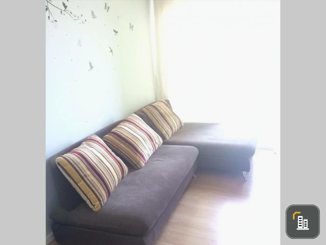 Condo for sale / rent, The Parkland Lite Sukhumvit-Pak Nam, 8th floor, good atmosphere, fully furnished, ready to move in. Urgent !!