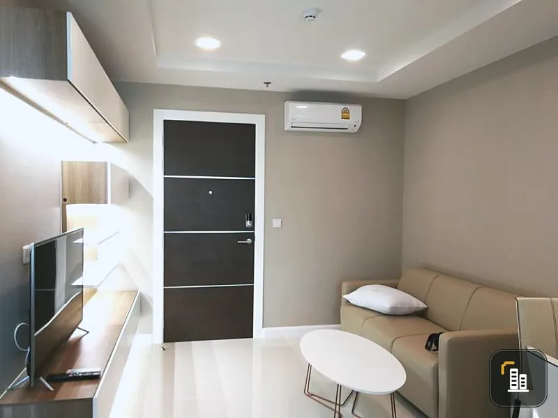 Condo for rent, The Metropolis, 22nd floor, next to BTS Samrong, convenient transportation, fully furnished, ready to move in, can't miss !!