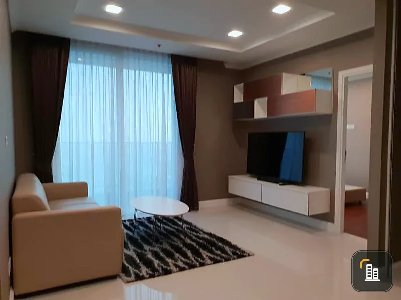 express!! Condo for rent, The Metropolis, big room, 45 sqm., Fully furnished, ready to move in, next to the train, can't miss it !!