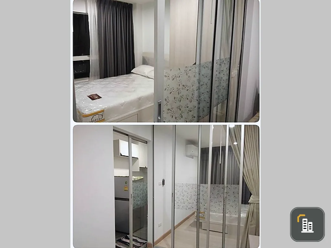 For rent, The Keet Plus Sukhumvit 113, 5th floor, pool view, not so hot.