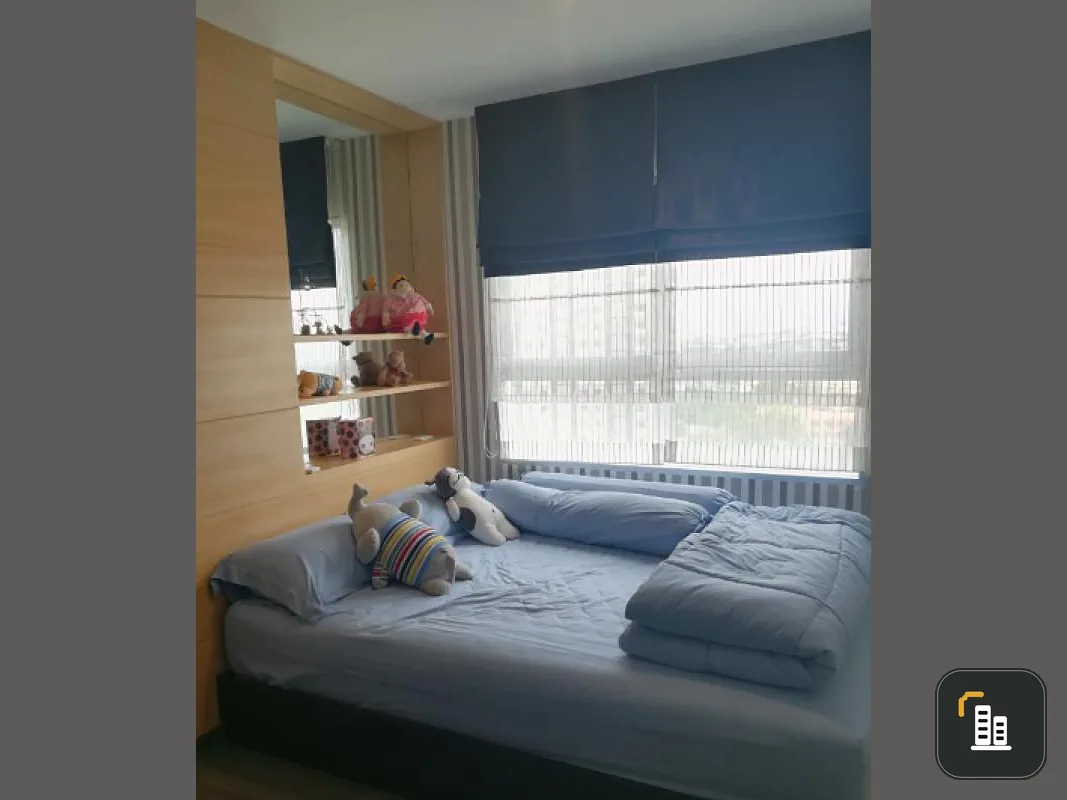 Urgent for rent ++ Condo The Trust @ BTS Erawan, 14th floor, city view, next to the train, ready to move in.