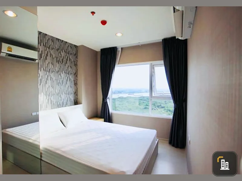 Condo for rent, Aspire Erawan, 29th floor, size 35 sq.m., river view, next to bts, fast speed