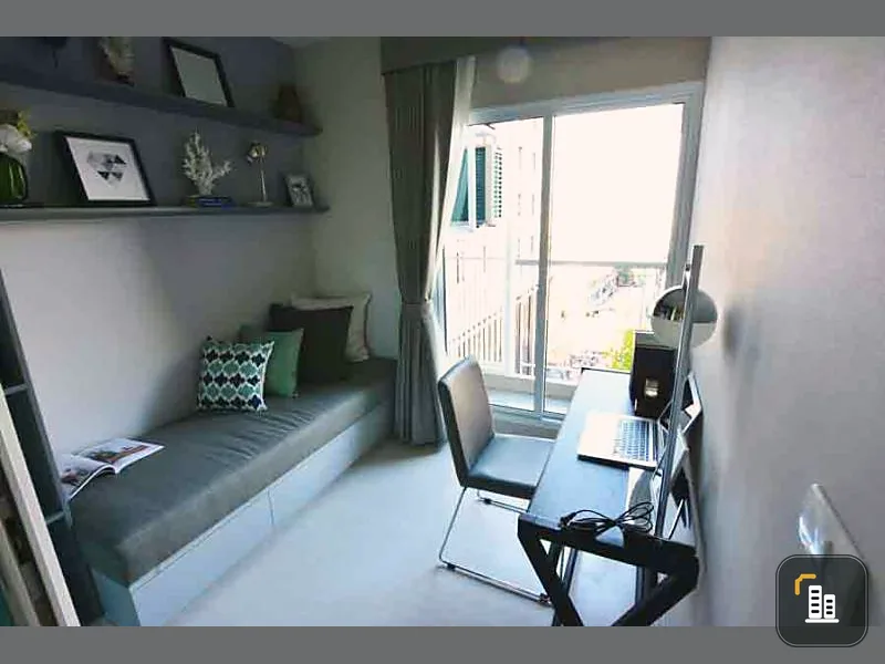 Condo for rent, Aspire Erawan, 15th floor, fully furnished, convenient transportation, next to bts Erawan, move now, don't hesitate.