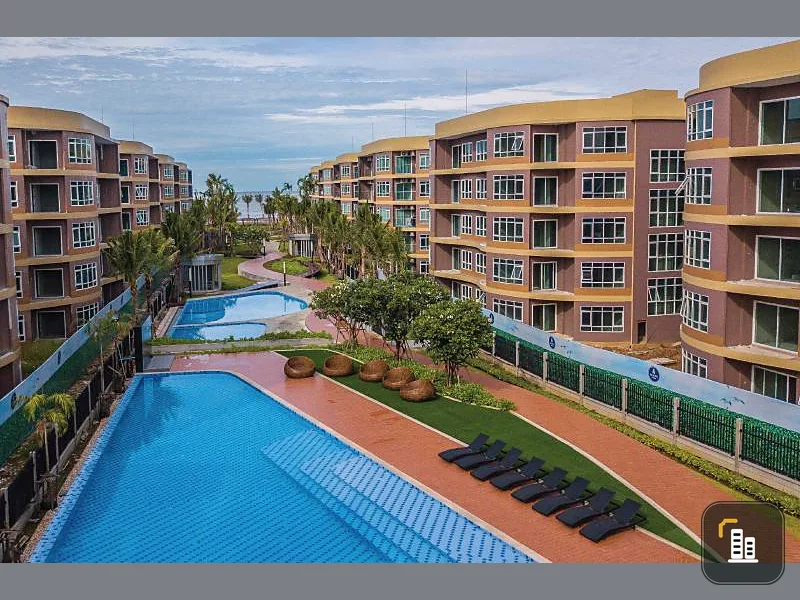 Condo Miami Bang Pu for sale, room 25 sqm., 3rd floor, building 27, garden view, come first come first served