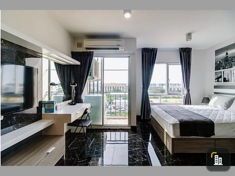 For rent, Iris Avenue, On Nut-Ring Road, decorated in a luxury loft style, elegant, beautiful room, beautiful view.