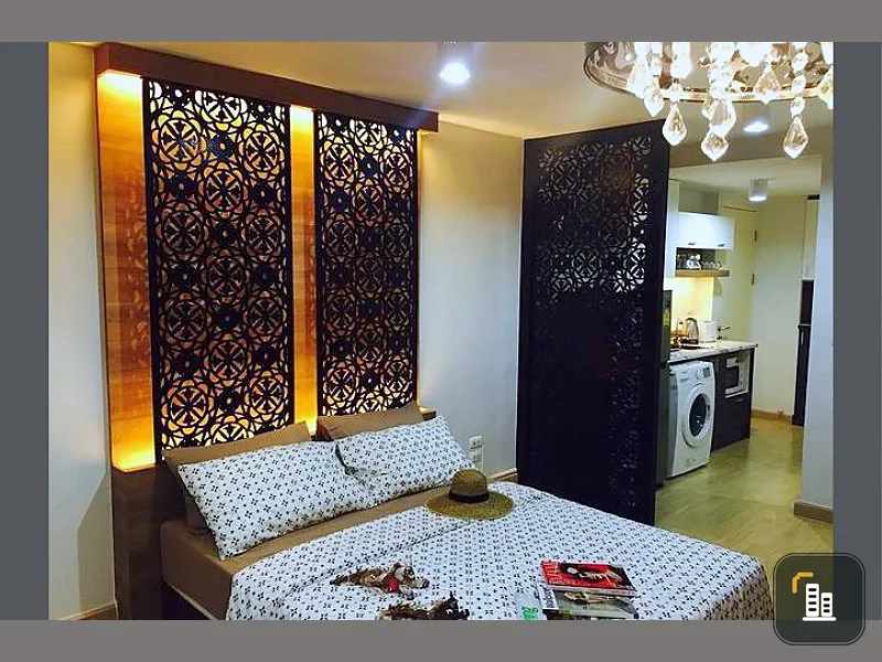 Urgent for rent Iris Avenue On Nut-Wongwan Beautifully decorated room, fully furnished, high floor, good view.