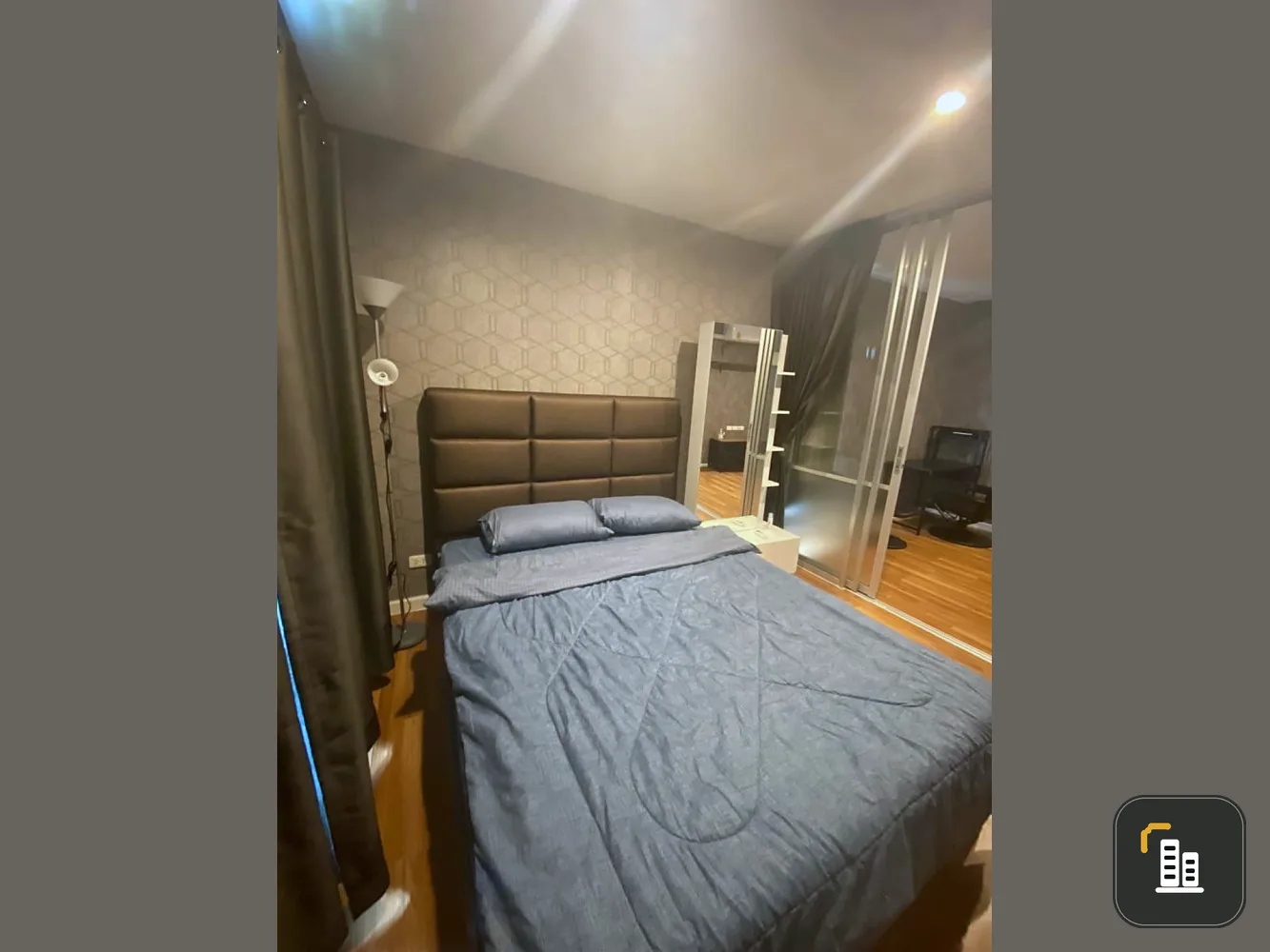 Sell/rent V Condo Lat Krabang, Rim room, large room, fully furnished. The room is newly decorated. Hurry up to reserve!!
