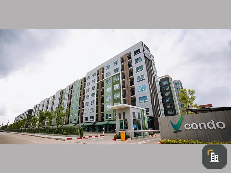 Sell / rent urgently !! V Condo Ladkrabang, full facilities Near shopping Responding to every lifestyle, don't miss it !!